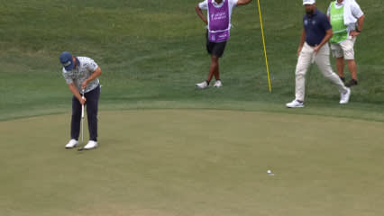 David Lingmerth drips in 11-footer for birdie at Valspar