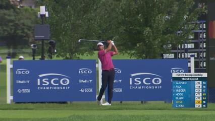 Aaron Wise hits tee shot to 14 feet, sets up birdie on No. 17 at ISCO Championship
