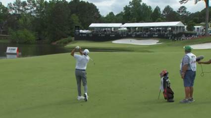Shane Bertsch sticks approach to set up birdie at Mitsubishi