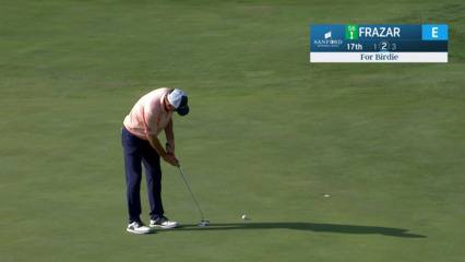 Harrison Frazar slides in birdie putt at Sanford International