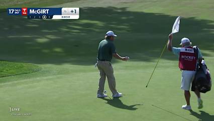 William McGirt reaches in two to set up birdie at Rocket Mortgage