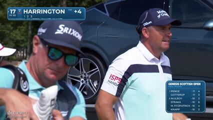 Padraig Harrington nearly aces No. 17 at Genesis Scottish Open