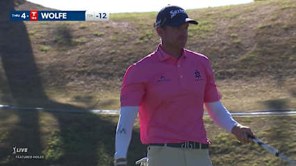 Jared Wolfe uses nice approach to set up birdie at The American Express