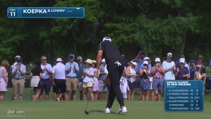 Koepka/Lowry makes birdie on No. 2 at Zurich Classic