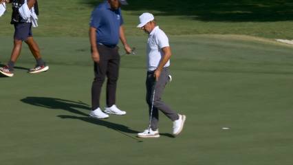 Ryan Moore makes birdie putt at Shriners Children's Open