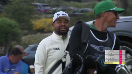 J.J. Spaun hits tee shot to 2 feet, sets up birdie on No. 17 at Genesis Scottish Open