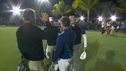 Scottie Scheffler's team wins by 1 inch at 'Golf Channel Games'