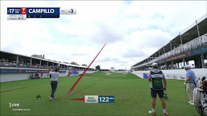 Jorge Campillo's nice tee shot leads to birdie at CJ CUP Byron Nelson