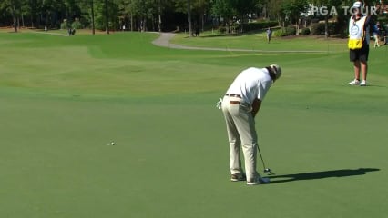 Scott Dunlap makes birdie on No. 5 at SAS Championship