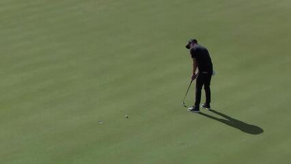 Andrew Putnam makes birdie on No. 6 at The American Express