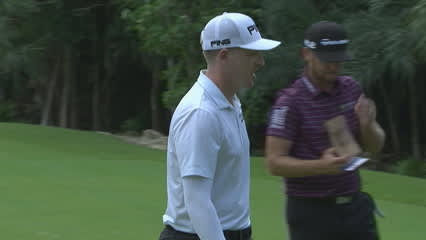 Martin Piller's dialed-in tee shot at OHL Classic