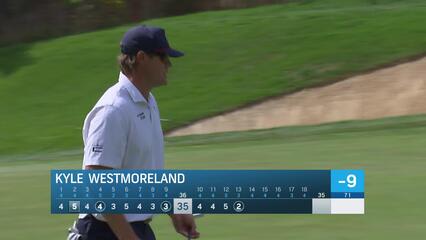 Kyle Westmoreland makes birdie putt on No. 13 at Nationwide Children's