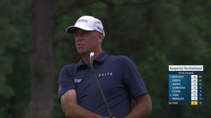 Stewart Cink makes birdie on No. 13 at Insperity Invitational