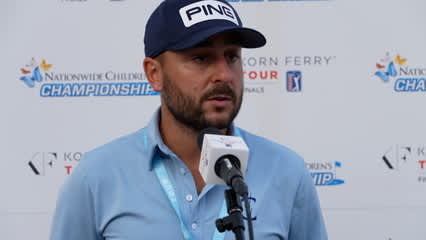 Stephan Jaeger interview after Round 1 of the Nationwide Children's