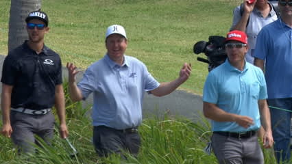 J.J. Henry's ace on No. 16 for Shot of the Day