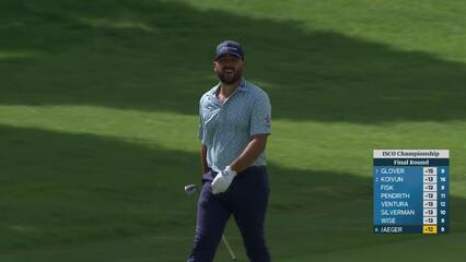 Stephan Jaeger gets up-and-down from 40 yards for birdie on No. 10 at ISCO Championship