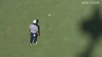 Dylan Wu holes long birdie putt at Korn Ferry Tour Champ