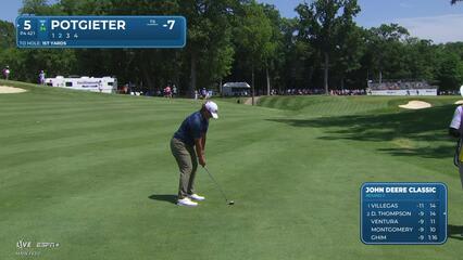 Aldrich Potgieter continues run up leaderboard Friday at John Deere