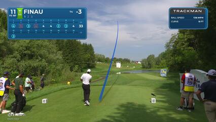 Tony Finau hits tee shot to 12 feet, sets up birdie on No. 11 at RBC Canadian
