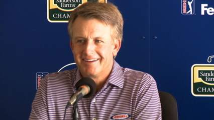David Toms comments before Sanderson Farms