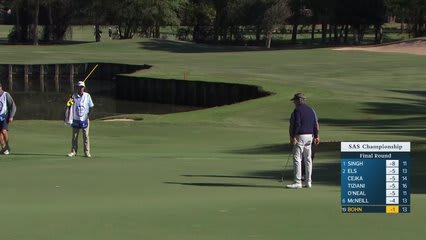 Jason Bohn makes birdie on No. 14 at SAS Championship