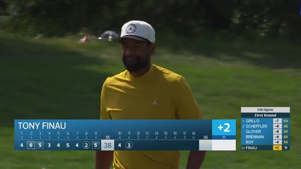Tony Finau's 137-yard approach sets up birdie on No. 11 at 3M Open