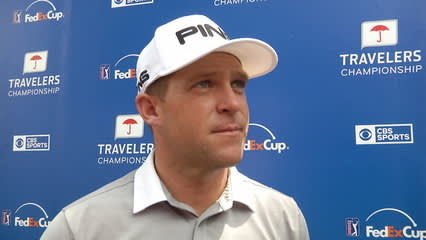 Daniel Summerhays interview after Round 2 of Travelers