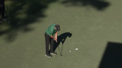 Rod Pampling converts birdie at SAS Champ