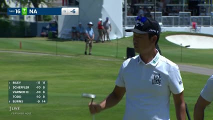 Kevin Na hits tee shot to 2 feet and birdies at Charles Schwab