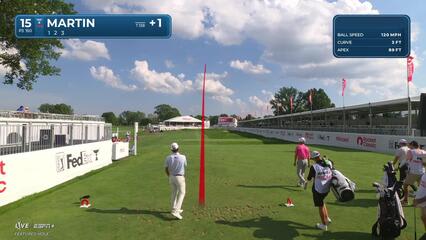 Ben Martin nearly aces No. 15 at Rocket Classic