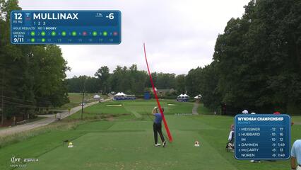 Trey Mullinax nearly aces No. 12 at Wyndham