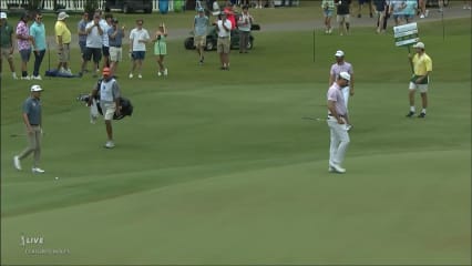 Lipsky/Rai holes out for birdie on No. 9 at Zurich Classic