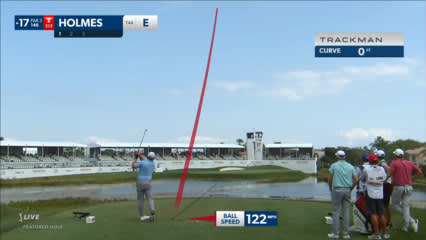 J.B. Holmes sticks tee shot to set up birdie at Honda