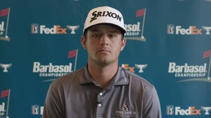 Stephen Stallings Jr. on becoming comfortable on TOUR before Barbasol