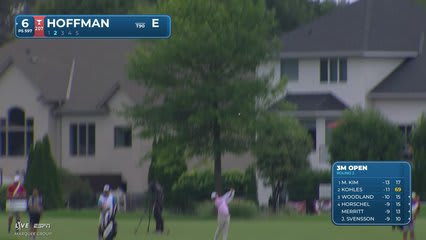 Charley Hoffman reaches par-5 No. 6 in two, makes birdie at 3M Open