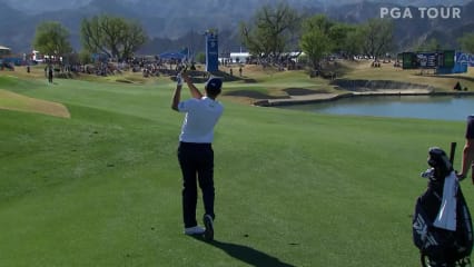 Paul Barjon's nice approach leads to birdie at The American Express