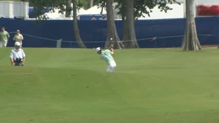 Guan birdies No. 1 in Round 2 of Zurich Classic