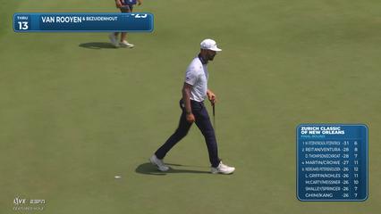 van Rooyen/Bezuidenhout makes birdie on No. 13 at Zurich Classic