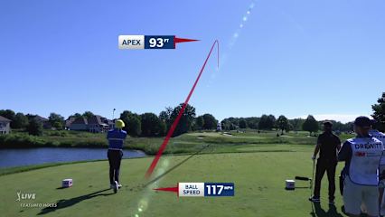 Daniel Gale's tight tee shot leads to birdie at 3M Open