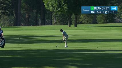 Chandler Blanchet makes birdie on No. 12 at Nationwide Children's