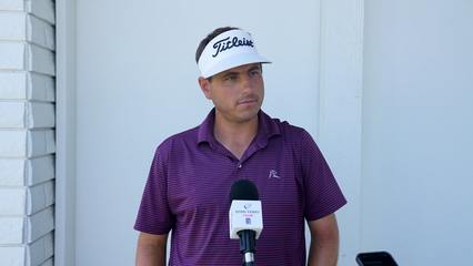 Taylor Dickson’s interview after Round 1 of the Wichita Open