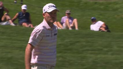 Russell Henley's 105-yard approach sets up birdie on No. 11 at the Memorial