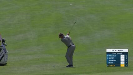 Bernhard Langer makes birdie on No. 8 at DICK'S Open
