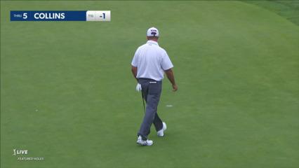 Chad Collins makes 12-foot birdie putt at Rocket Mortgage