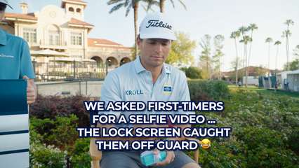 Pranking THE PLAYERS first timers with photos from their past