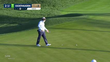 Louis Oosthuizen's close fairway wood approach and birdie at THE PLAYERS