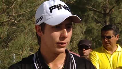 Carlos Ortiz winner's interview at El Bosque