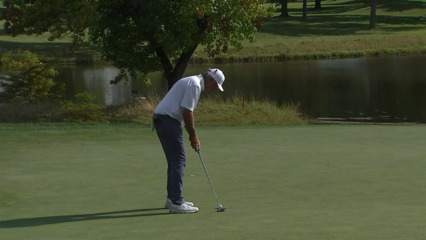 Bo Van Pelt rolls in eagle at Nationwide Children's