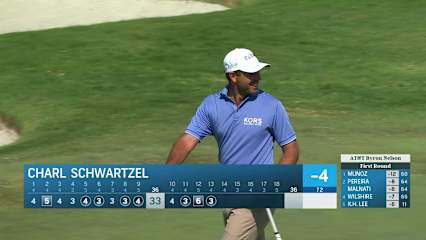 Charl Schwartzel drips in 64-footer for birdie at AT&T Byron Nelson