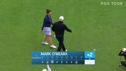Mark O'Meara holes birdie putt at Pure Insurance